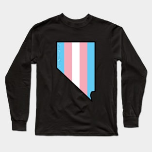 Nevada Transgender Pride Long Sleeve T-Shirt